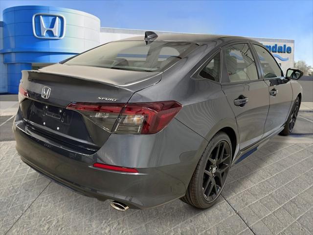 new 2025 Honda Civic car, priced at $27,400
