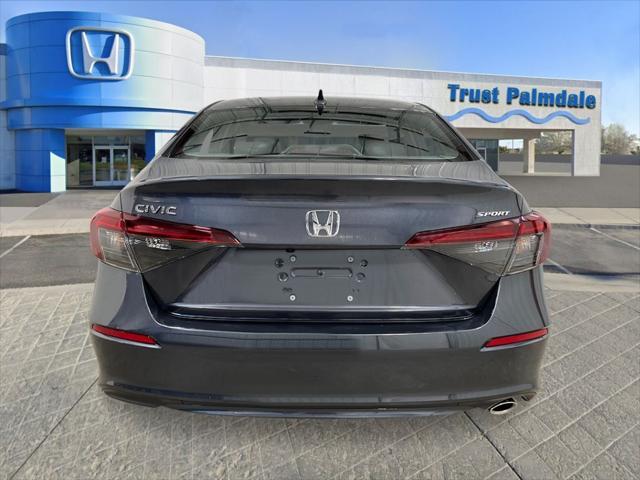 new 2025 Honda Civic car, priced at $27,400