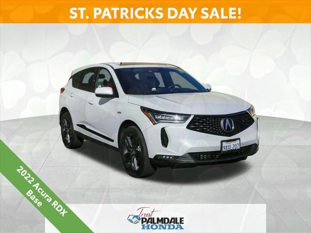 used 2022 Acura RDX car, priced at $33,499