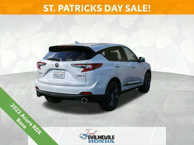 used 2022 Acura RDX car, priced at $33,499