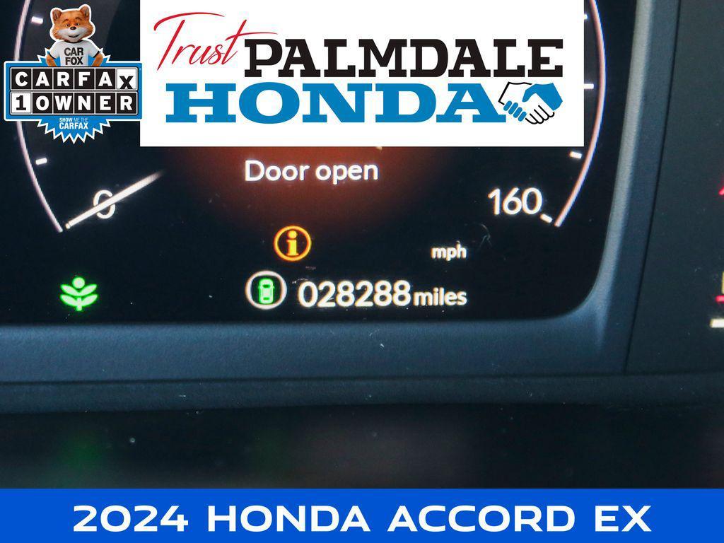 used 2024 Honda Accord car, priced at $23,991