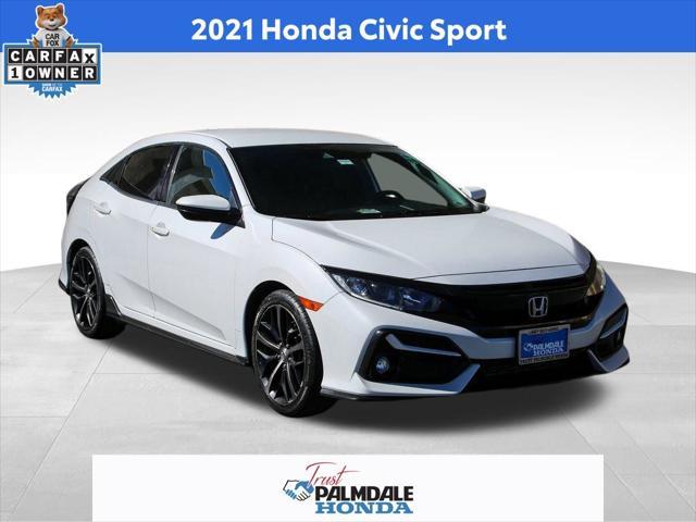 used 2021 Honda Civic car, priced at $23,825