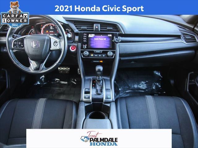 used 2021 Honda Civic car, priced at $23,825