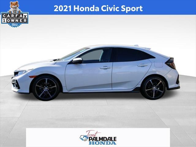 used 2021 Honda Civic car, priced at $23,825