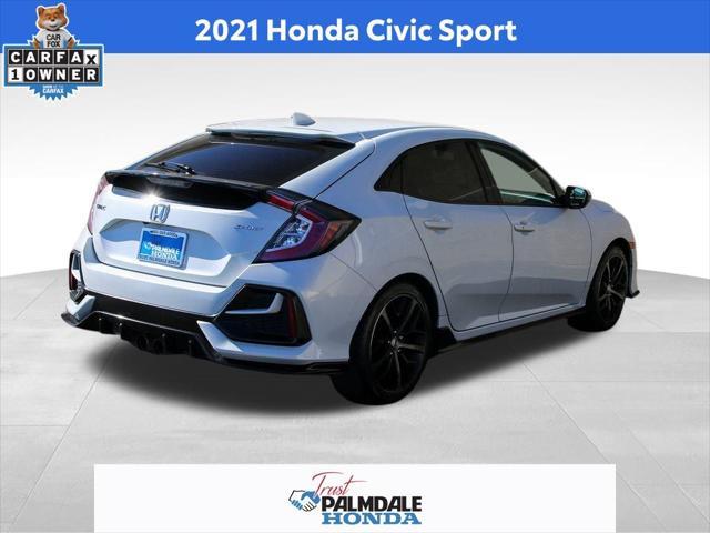 used 2021 Honda Civic car, priced at $23,825