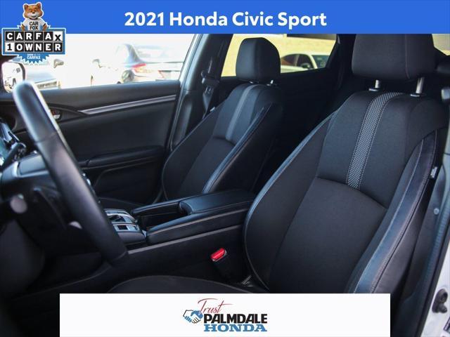 used 2021 Honda Civic car, priced at $23,825