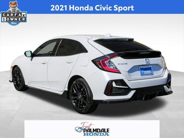 used 2021 Honda Civic car, priced at $23,825