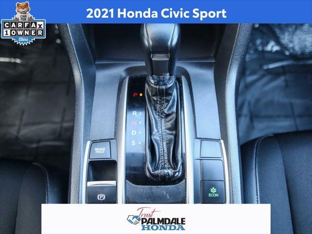 used 2021 Honda Civic car, priced at $23,825