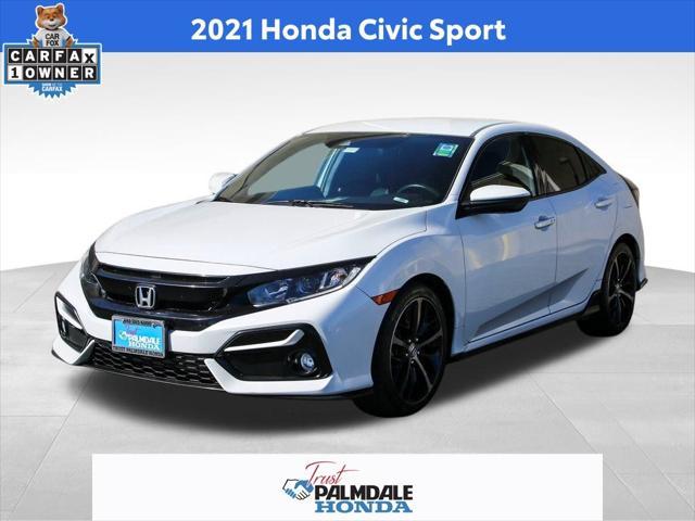 used 2021 Honda Civic car, priced at $23,825