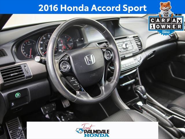 used 2016 Honda Accord car, priced at $16,991