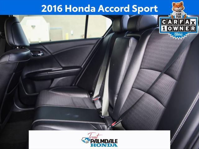 used 2016 Honda Accord car, priced at $16,991