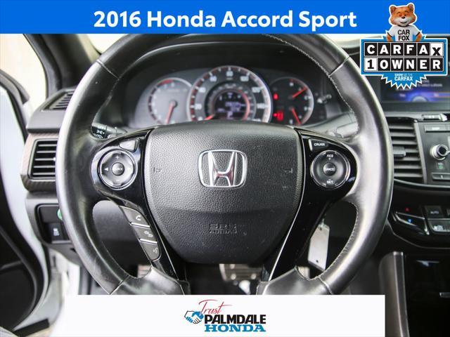 used 2016 Honda Accord car, priced at $16,991