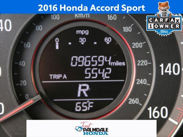 used 2016 Honda Accord car, priced at $16,991