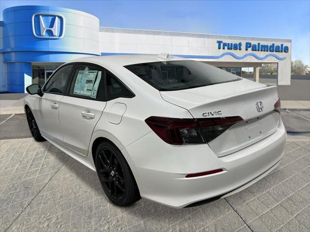 new 2025 Honda Civic car, priced at $27,855