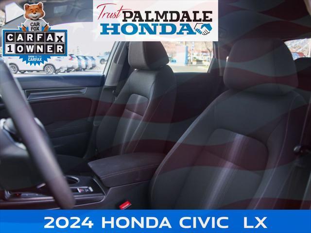 used 2024 Honda Civic car, priced at $24,991