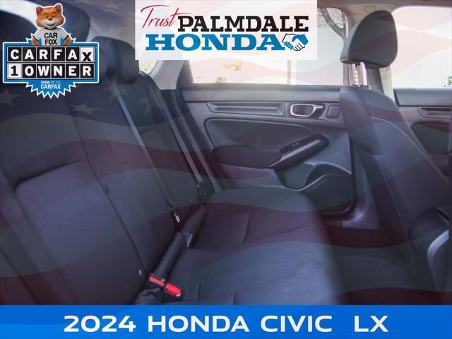 used 2024 Honda Civic car, priced at $24,991