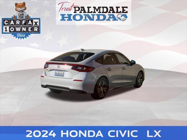 used 2024 Honda Civic car, priced at $24,991