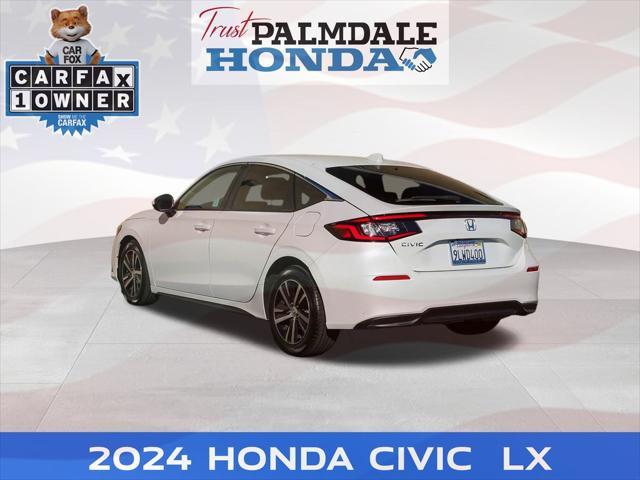 used 2024 Honda Civic car, priced at $24,991