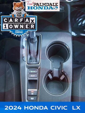 used 2024 Honda Civic car, priced at $24,991