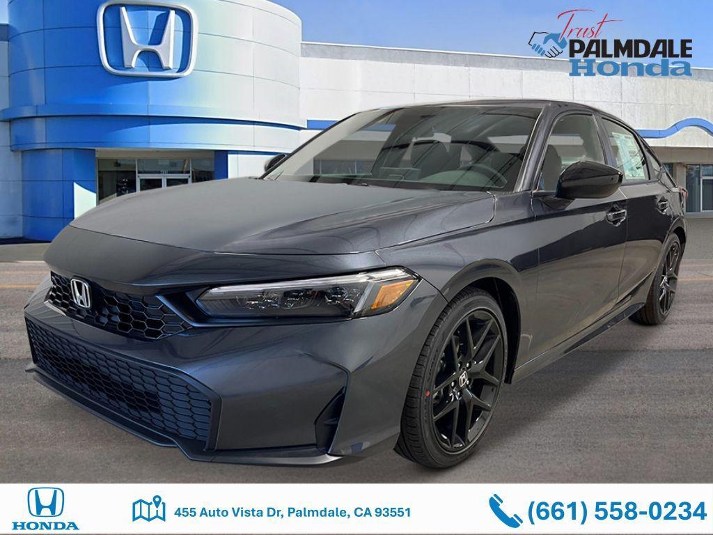 new 2026 Honda Civic car, priced at $27,790