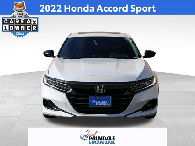 used 2022 Honda Accord car, priced at $29,491