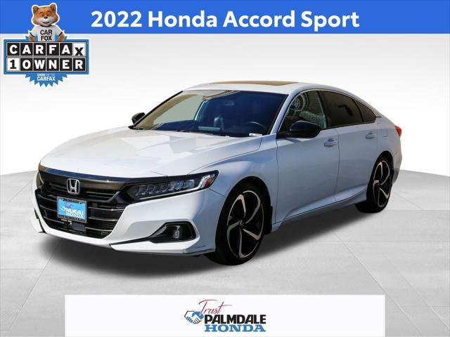 used 2022 Honda Accord car, priced at $29,491