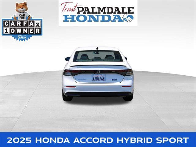 used 2025 Honda Accord Hybrid car, priced at $31,781