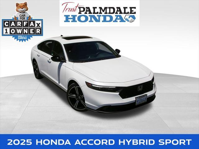 used 2025 Honda Accord Hybrid car, priced at $31,781
