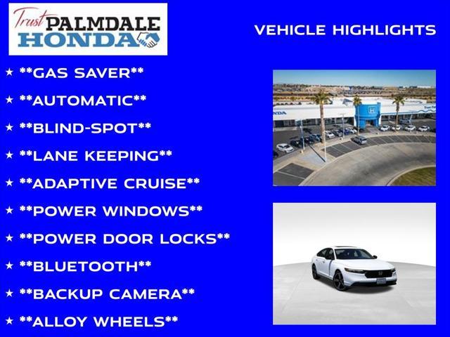 used 2025 Honda Accord Hybrid car, priced at $31,781
