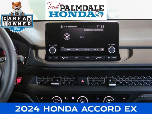 used 2024 Honda Accord car, priced at $26,591
