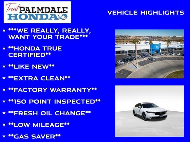 used 2024 Honda Accord car, priced at $26,591