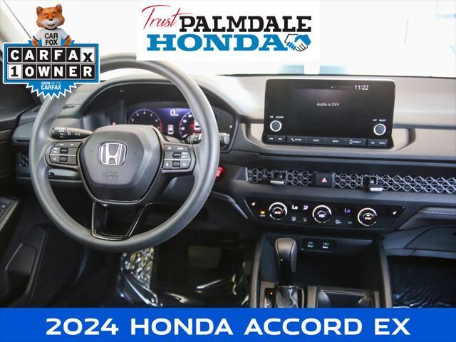 used 2024 Honda Accord car, priced at $26,591