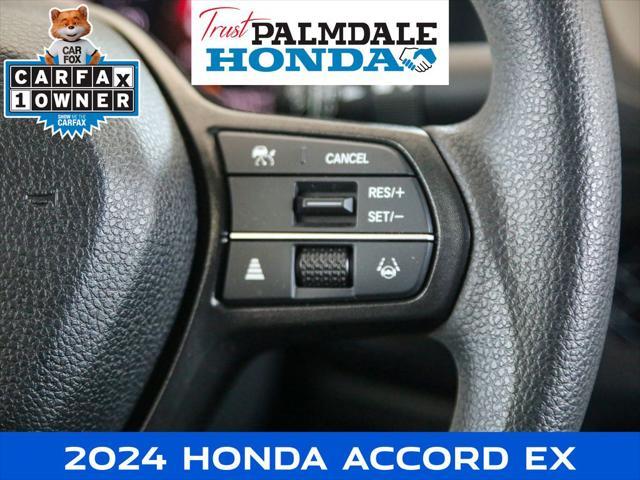 used 2024 Honda Accord car, priced at $26,591