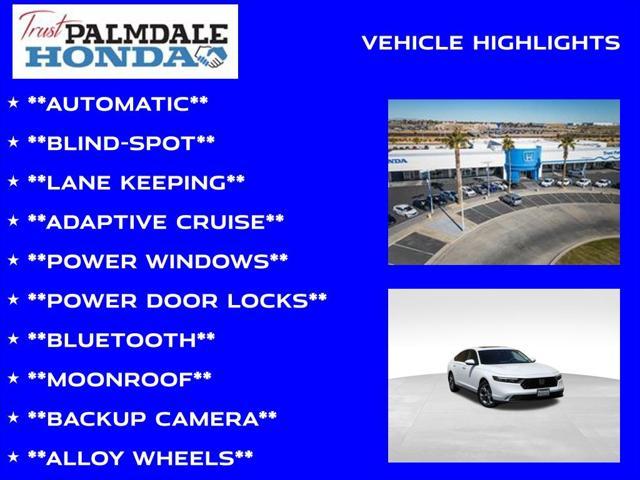 used 2024 Honda Accord car, priced at $26,591