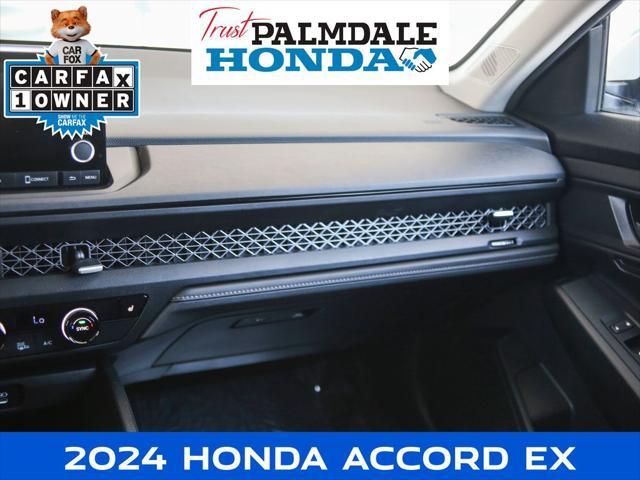 used 2024 Honda Accord car, priced at $26,591