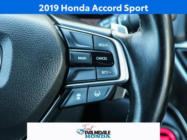 used 2019 Honda Accord car, priced at $21,306