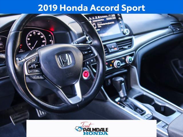 used 2019 Honda Accord car, priced at $21,306