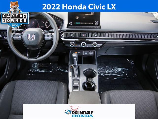 used 2022 Honda Civic car, priced at $22,991