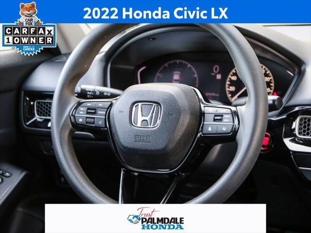 used 2022 Honda Civic car, priced at $22,991