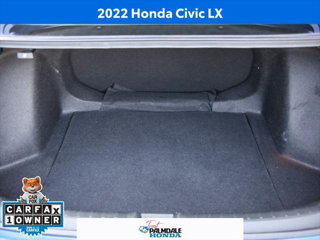 used 2022 Honda Civic car, priced at $21,991