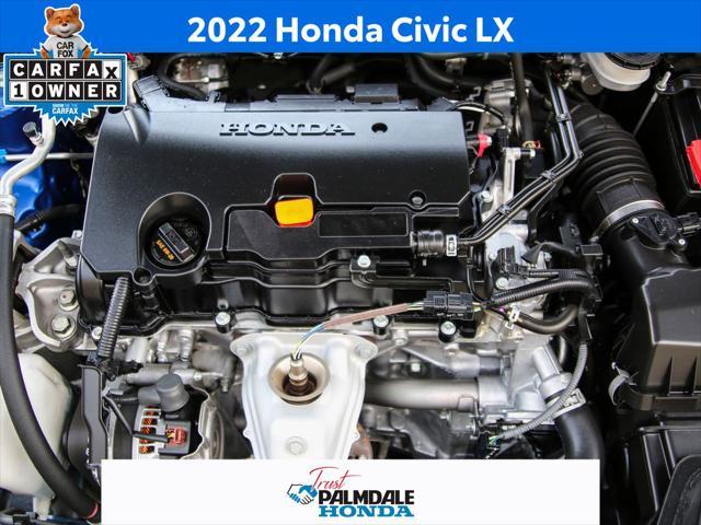 used 2022 Honda Civic car, priced at $22,991