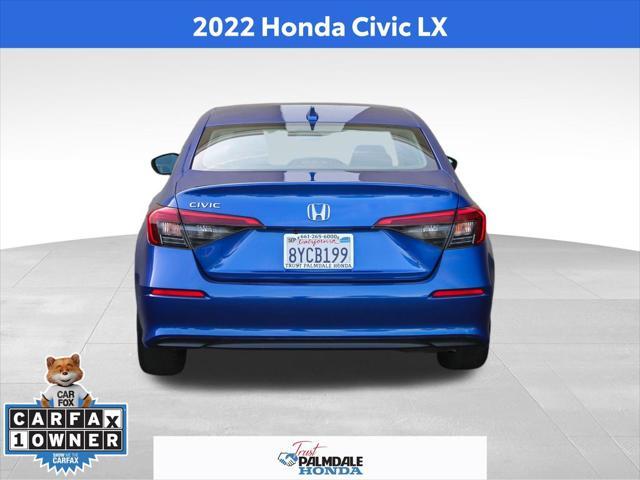 used 2022 Honda Civic car, priced at $21,991