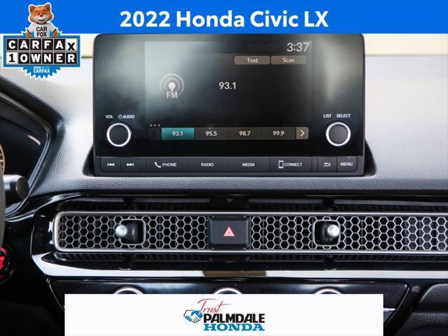 used 2022 Honda Civic car, priced at $22,991