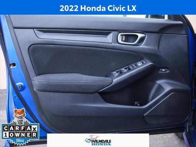 used 2022 Honda Civic car, priced at $21,991