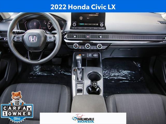 used 2022 Honda Civic car, priced at $21,991