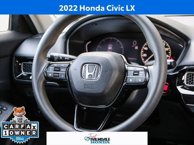 used 2022 Honda Civic car, priced at $21,991