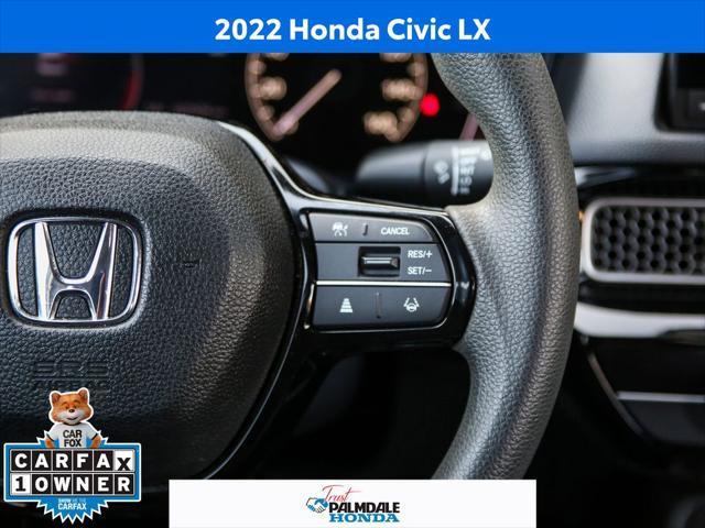 used 2022 Honda Civic car, priced at $21,991