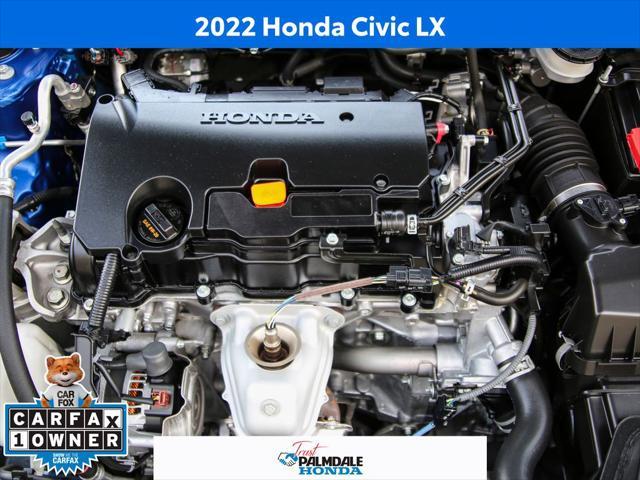 used 2022 Honda Civic car, priced at $21,991