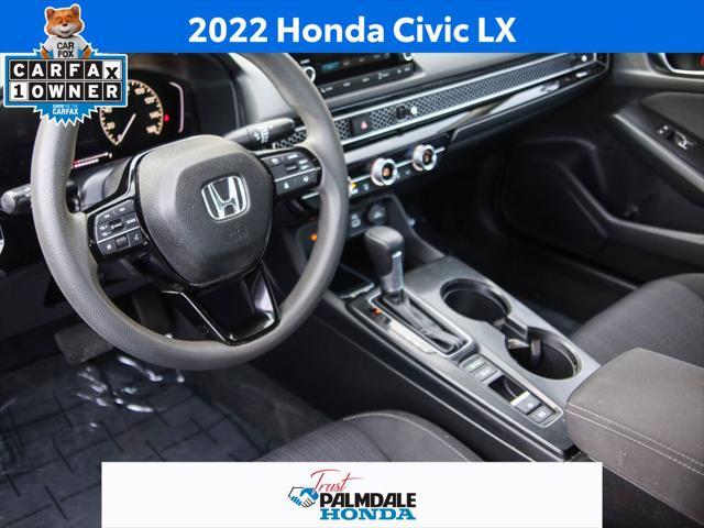 used 2022 Honda Civic car, priced at $22,991