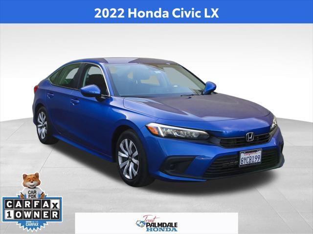 used 2022 Honda Civic car, priced at $21,991